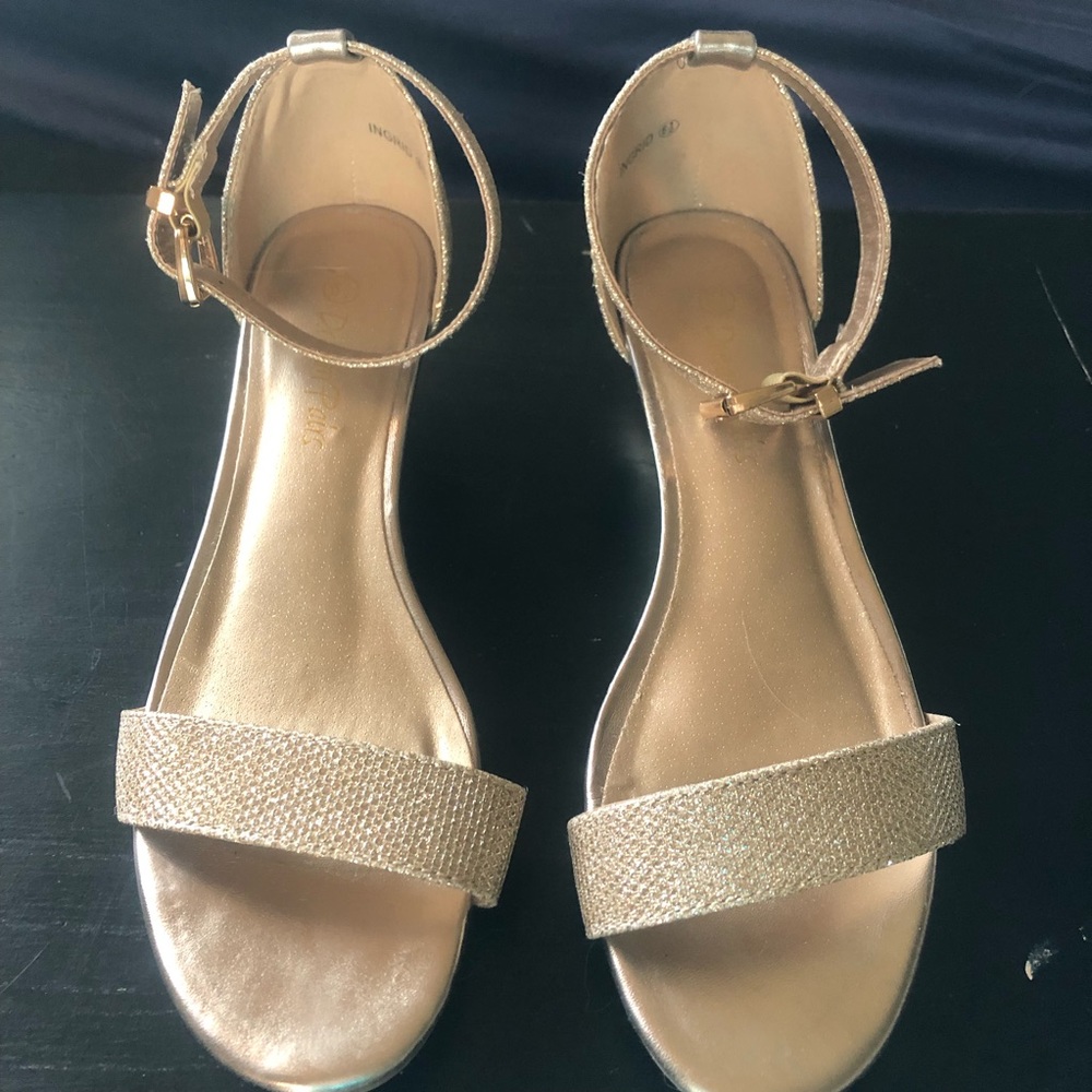 Gold Sandals